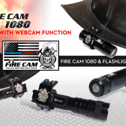 Alternative view of Fire Cam® 1080 Camera with BJ1000 Flashlight Kit