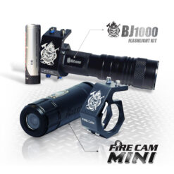 Fire Cam Mini® 1080 Fire Helmet Camera® with BJ1000 Flashlight Kit